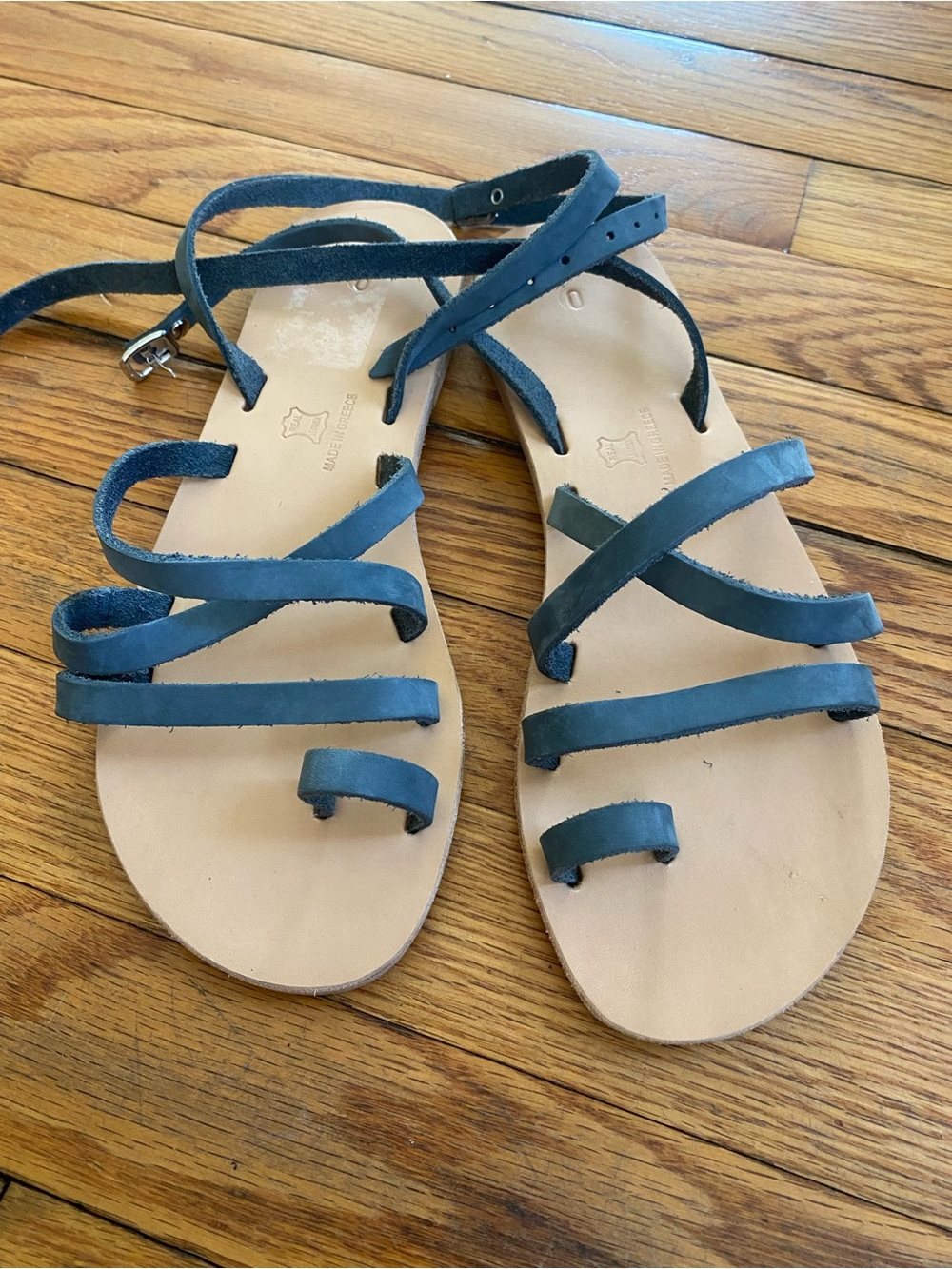 Made in Greece leather sandal